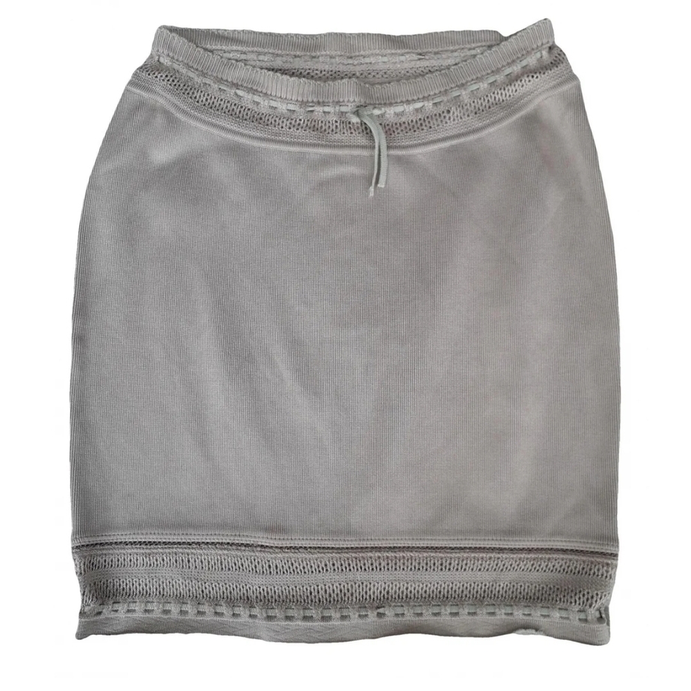 Alaïa **1993** Gray Penicl Skirt - XS - Vintage